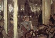 Edgar Degas Women in open air cafe USA oil painting artist